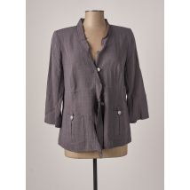 TELMAIL - Veste casual violet en viscose pour femme - Taille 42 - Modz