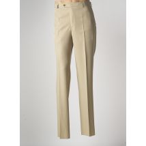 PIERRE D'ARLANC - Pantalon droit beige en polyester - Homme - Taille 54 - Modz