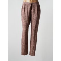 LOLA ESPELETA - Pantalon droit rose en viscose - Femme - Taille 34 - Modz