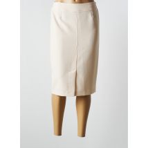 GUY DUBOUIS - Jupe mi-longue beige en polyester - Femme - Taille 42 - Modz
