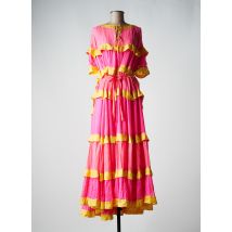 SUNDRESS - Robe longue rose en viscose - Femme - Taille 36 - Modz