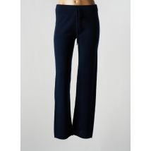 LES TRICOTS DE LÉA - Pantalon droit bleu en cachemire - Femme - Taille 36 - Modz