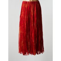 MAISON HOTEL - Jupe longue rouge en viscose pour femme - Taille 38 - Modz
