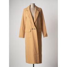 NEVER FULLY DRESSED - Manteau long marron en polyester - Femme - Taille 40 - Modz