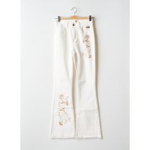 NEKANE - Jeans bootcut beige en coton - Femme - Taille 36 - Modz