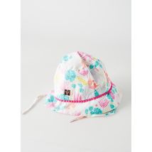 CARREMENT BEAU - Chapeau blanc en coton - Fille - Taille TU - Modz