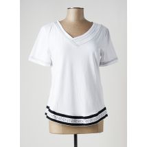 ELISA CAVALETTI - T-shirt blanc en coton pour femme - Taille 44 - Modz