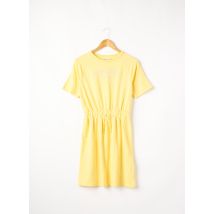 ONLY - Robe mi-longue jaune en coton - Fille - Taille TU - Modz