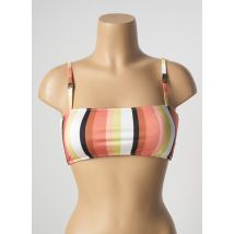 SALINAS - Haut de maillot de bain orange en polyamide - Femme - Taille 36 - Modz