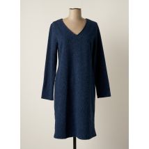 LAFEYT - Robe mi-longue bleu en polyester - Femme - Taille 36 - Modz
