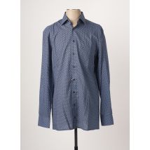 MARVELIS - Chemise manches longues bleu en coton pour homme - Taille M - Modz