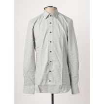 MARVELIS - Chemise manches longues vert en coton - Homme - Taille M - Modz