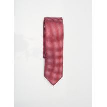 MARVELIS - Cravate rouge en soie - Homme - Taille TU - Modz