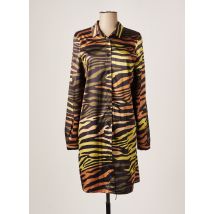 AN II VITO - Robe mi-longue noir en polyester - Femme - Taille 38 - Modz