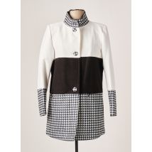 NATURAL LIFE - Manteau long blanc en acrylique - Femme - Taille 46 - Modz