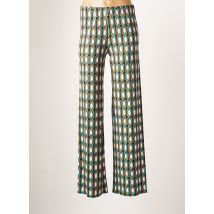 AN II VITO - Pantalon large vert en polyester pour femme - Taille 36 - Modz