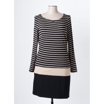 FRANK LYMAN - Robe mi-longue noir en viscose - Femme - Taille 42 - Modz