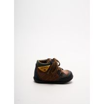 MOD8 - Bottillons marron en cuir - Garçon - Taille 18 - Modz