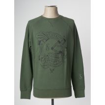 STEP ART - Sweat-shirt vert en coton - Homme - Taille S - Modz