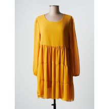 LA PETITE NÎMOISE - Robe courte jaune en polyester - Femme - Taille 38 - Modz