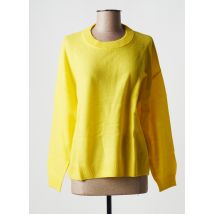 LES TRICOTS DE LÉA - Pull jaune en cachemire - Femme - Taille 34 - Modz
