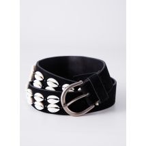 MAISON HOTEL - Ceinture noir en cuir - Femme - Taille 36 - Modz