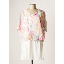 OLIVER JUNG - Robe courte beige en polyester - Femme - Taille 44 - Modz