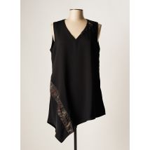 OLIVER JUNG - Tunique sans manche noir en polyester - Femme - Taille 46 - Modz
