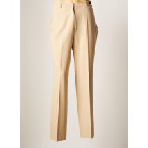 TONI DRESS - Pantalon droit beige en polyester - Femme - Taille 46 - Modz