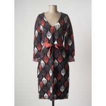 4 FUNKY FLAVOURS - Robe mi-longue noir en viscose - Femme - Taille 40 - Modz