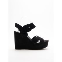 ALTRAOFFICINA - Sandales/Nu pieds noir en cuir - Femme - Taille 40 - Modz