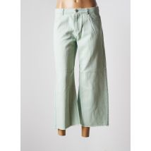 ONLY - Jeans coupe large vert en coton - Femme - Taille TU - Modz