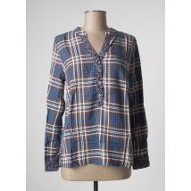 COSTA 8 MANI - Blouse bleu en viscose - Femme - Taille 38 - Modz