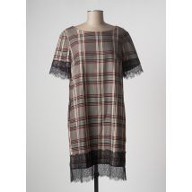 XT STUDIO - Robe mi-longue gris en polyester - Femme - Taille 42 - Modz