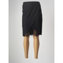 ZOE LA FEE - Jupe mi-longue noir en polyester - Femme - Taille 36 - Modz