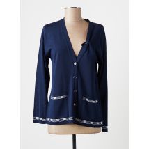 CL - Gilet manches longues bleu en acrylique - Femme - Taille 36 - Modz