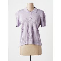 LAS CABRILLAS - Pull violet en acrylique - Femme - Taille 34 - Modz