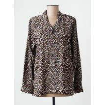 MARIE DE MARCILLE - Chemisier noir en polyester - Femme - Taille 40 - Modz