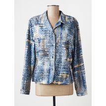 MARIE DE MARCILLE - Chemisier bleu en polyester - Femme - Taille 44 - Modz