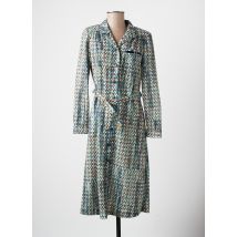 MARIE DE MARCILLE - Robe mi-longue vert en polyester - Femme - Taille 38 - Modz