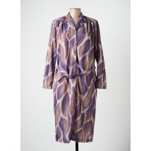 LISA CHESNAY - Robe mi-longue violet en polyester - Femme - Taille 44 - Modz