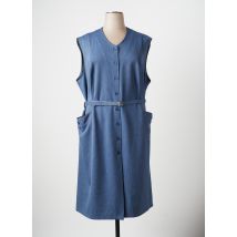 20/20 - Robe mi-longue bleu en polyester - Femme - Taille 56 - Modz