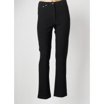 GUY DUBOUIS - Pantalon slim noir en polyester - Femme - Taille 38 - Modz