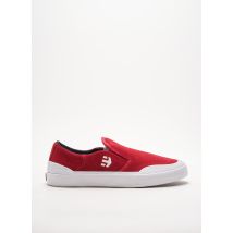 ETNIES - Slip ons rouge en cuir pour homme - Taille 42 - Modz