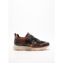 R.Q.S - Baskets marron en textile - Femme - Taille 36 - Modz