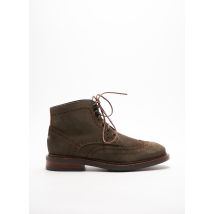 LE FORMIER - Bottines/Boots vert en cuir - Homme - Taille 40 - Modz