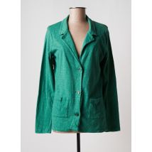 NICE THINGS - Blazer vert en coton pour femme - Taille 38 - Modz