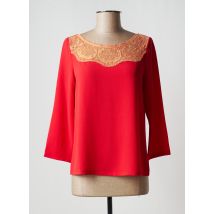 LA P'TITE ETOILE - Top rouge en polyester - Femme - Taille 36 - Modz