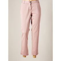 WMN - Pantalon chino rose en coton - Femme - Taille 40 - Modz