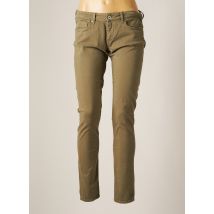 SOHO - Pantalon slim vert en coton - Femme - Taille W31 - Modz